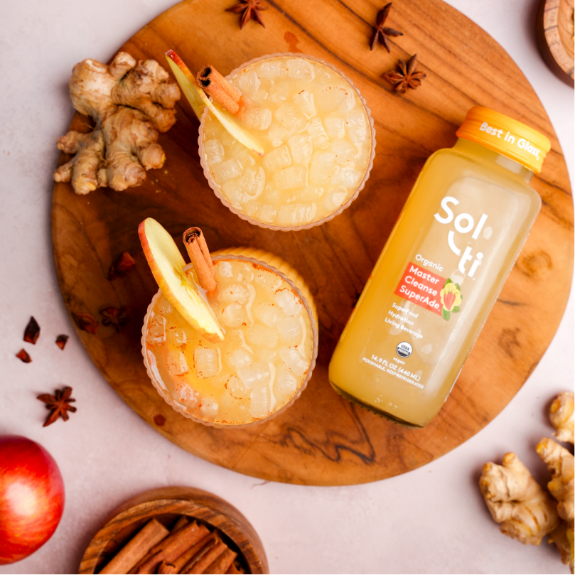 Solti Spicy Apple Cider Mocktail